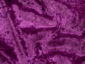 Pannesamt - uni fuchsia