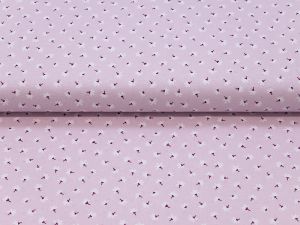 Webware Popeline Baumwolle Mille Fleur - Pusteblumen - helles pink