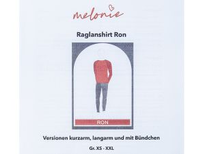 Papierschnittmuster by Melonie - Raglan-Schnittmuster RON - Herren