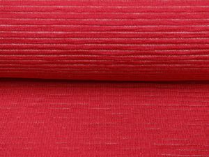 Struktur Jersey Viskose mit Glitzerfäden - 3D Biesen - pink