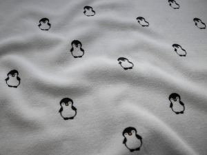 Nicki  - Pinguine - hellgrau