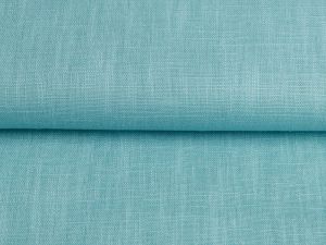 Reines Leinen gewebt - washed - uni altmint