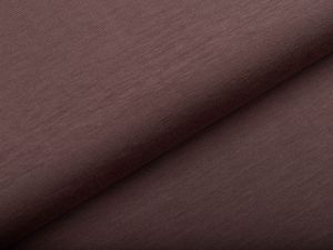 Hochwertiger Bambus Jersey - uni braun