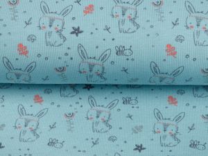 Jersey - Indianer Hasen und Hummeln - altmint