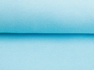 Feinripp Jersey Sanetta - uni himmelblau