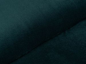 Wellnessfleece Teddyplüsch - uni flaschengrün