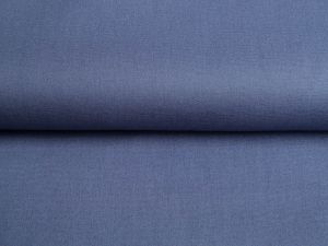 Webware Baumwolle Popeline - uni dunkles jeansblau