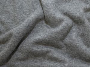 Alpenfleece - meliert grau