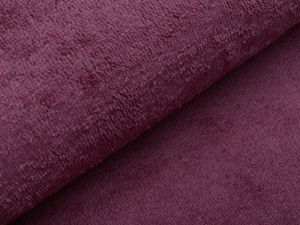 Bambus Frottee - uni aubergine