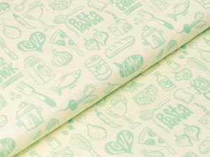 Webware Baumwolle Organic - Küche - blassgelb