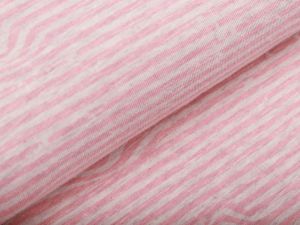 Jersey Swafing Benno - Wellen  - creme / rosa