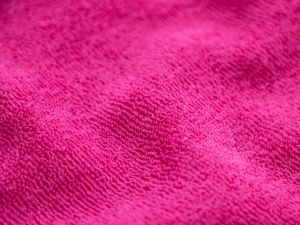 Stretch Frottee - uni pink