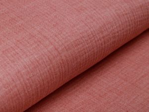 Musselin Baumwolle Hydrofiel Double Gauze Doubleface - meliert koralle