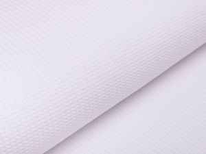 Jersey Waffeloptik Snoozy - uni weiß