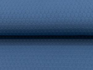 Leichter Strickstoff Baumwolle - Drops - uni jeansblau