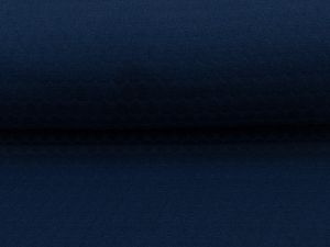 Leichter Strickstoff Baumwolle - Drops -  uni marineblau