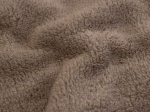 Wellnessfleece - uni hellbeige