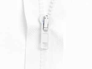 Reißverschluss teilbar 90 cm - weiß