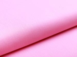 Webware Popeline Baumwolle - uni rosa