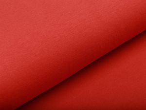 Jersey Fashion - uni tomatenrot