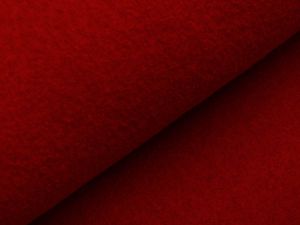 Wollwalk Mantelstoff Swafing Naomi - uni rot