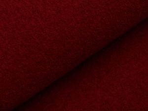 Wollwalk Mantelstoff Swafing Naomi - uni bordeaux