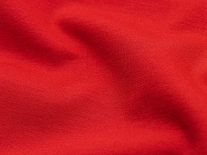 Jersey Viskose Punta Di Roma - uni feuerrot