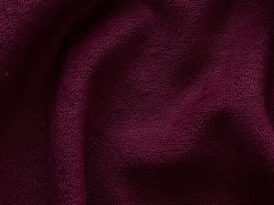 Nicki Velours - 260 g/qm - uni weinrot