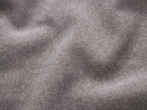Wollstoffimitat waschbar - taupe meliert
