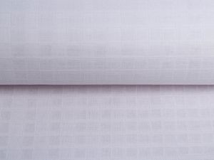 Musselin Baumwolle Snoozy Single Gauze Spinacker - ca. 1 cm x 1 cm Karos - uni helles grau