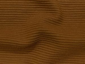 Jersey Ottoman Querrippe - uni rostorange