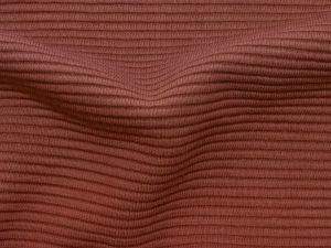 Jersey Ottoman Querrippe - uni dunkles altrosa