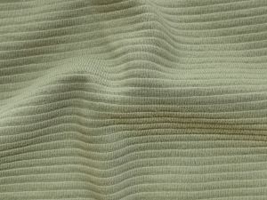 Jersey Ottoman Querrippe - uni pastell khaki