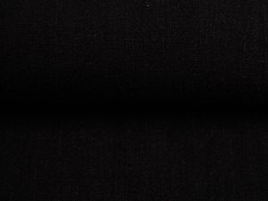 Viskose Leinen Slub - uni schwarz