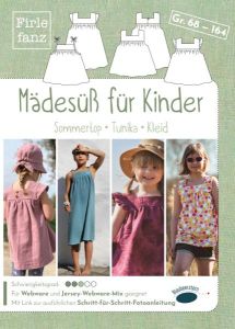 Papierschnittmuster Blaubeerstern Firlefanz - Mädesüß für Kinder - Tunika, Kleid, Sommertop