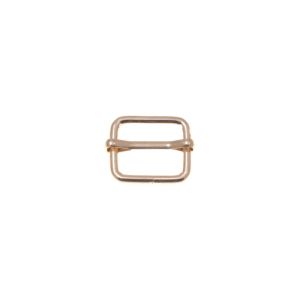 Leiterschnalle Metall ca. 20 mm - goldfarben