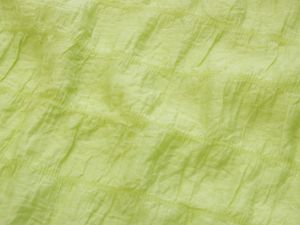 Gecrashte Webware - Seersucker - Viskosemix - uni grasgrün