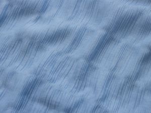 Gecrashte Webware - Seersucker - Viskosemix - uni indigoblau