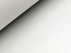 Struktur Kunstleder Coupon ca. 50 cm x 70 cm - uni silberfarben