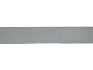 Reflektorband 25 mm - zum Aufnähen - uni grau