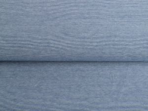 Single Jersey Sanetta - zarte Streifen - blau