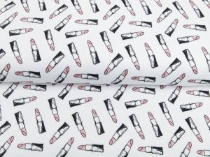 Jersey Sanetta - Lippenstifte - weiß