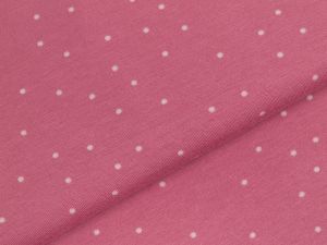 Jersey Avalana - mini Punkte - altrosa
