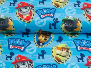 Jersey Swafing "Paw Patrol" Hundeabzeichen mittelblau