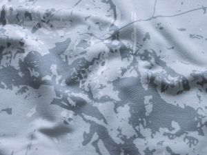 Leicht angerauter Sweat Swafing Montreal - Grafitistyle - grau