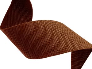 Gurtband ca. 30 mm breit - uni nussbraun