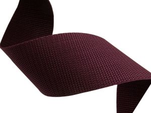 Gurtband ca. 30 mm breit - uni bordeaux