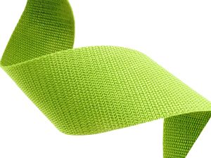 Gurtband ca. 30 mm breit - uni lime