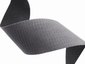 Gurtband ca. 30 mm breit - uni grau
