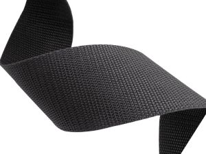 Gurtband ca. 30 mm breit - uni grafitgrau